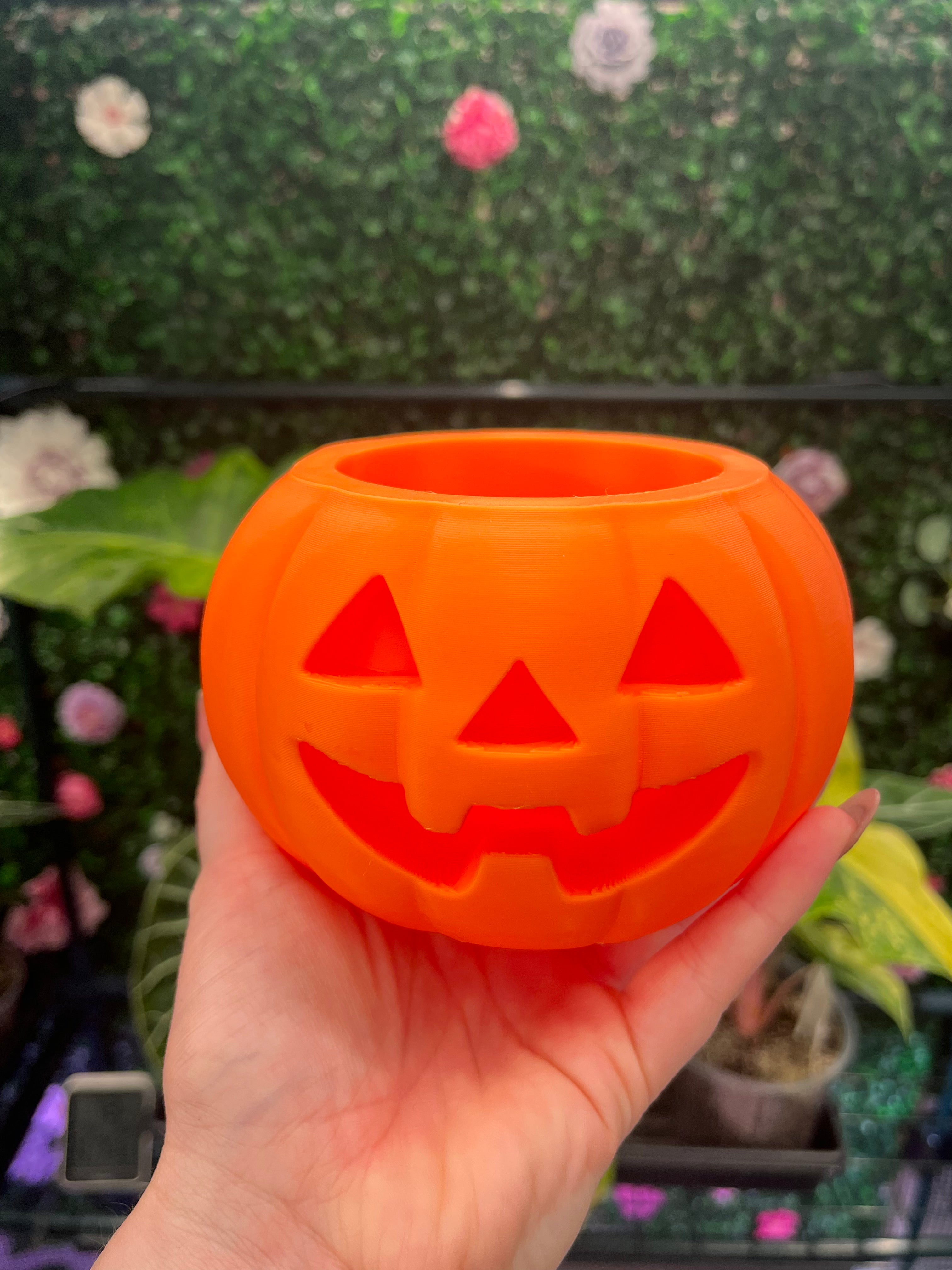 Orange Jackoweens Pots